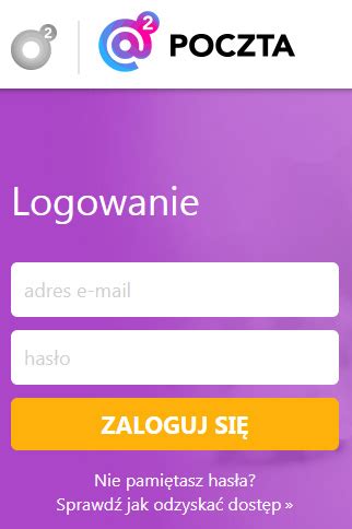 poczta o2 logowanie zaloguj|1login w Poczcie O2